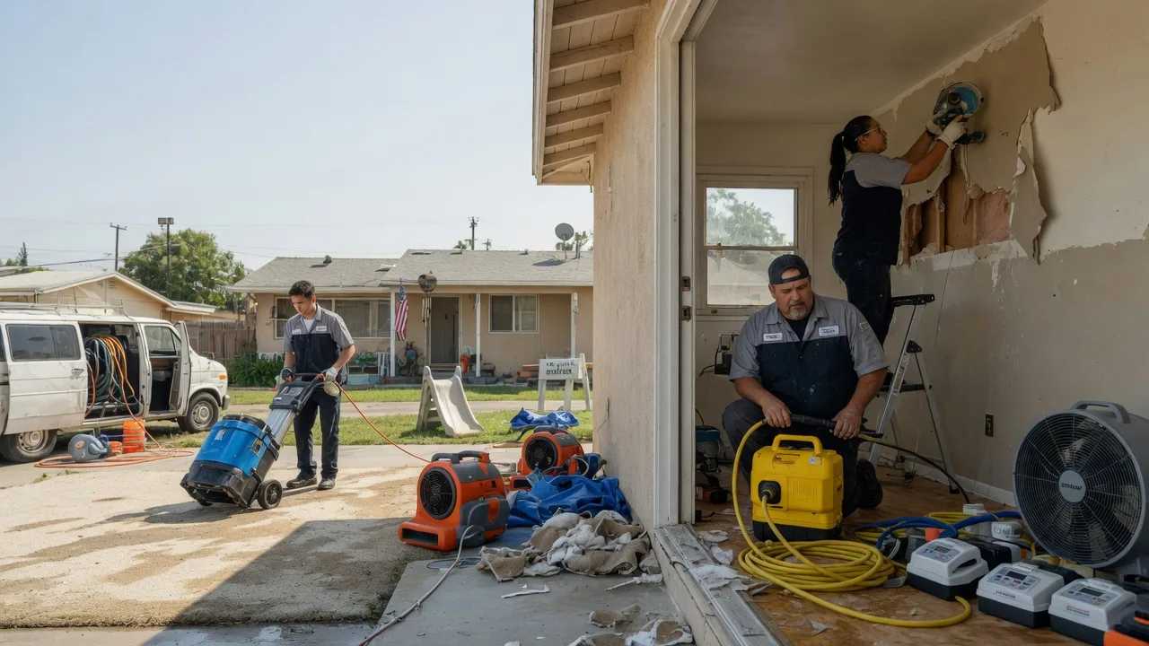 Water Damage Restoration in Snook, TX near me